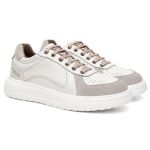 Sapatenis Firenze Couro Legitimo Solado Nuvem Ronco Ferraro - Off White