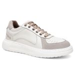 Sapatenis Firenze Couro Legitimo Solado Nuvem Ronco Ferraro - Off White