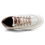 Sapatenis Urbano Couro Premium Casual Solado Nuvem Ronco Ferraro - Off White