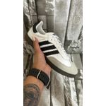 Tênis Adidas Unissex Samba OG Branco Preto