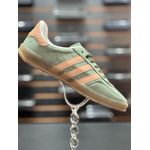 Tênis Adidas Gazelle Indoor Verde Claro e Rosa