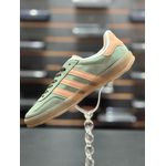 Tênis Adidas Gazelle Indoor Verde Claro e Rosa