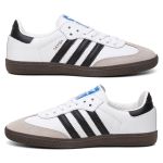 Tênis Adidas Unissex Samba OG Branco Preto