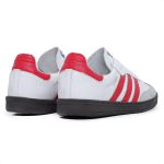 Tênis Adidas Unissex Samba OG Branco Vermelho