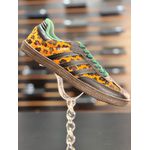 Tênis Adidas Unissex Samba OG Animal Print e Marrom