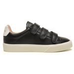 Tênis Feminino em Couro Louise Preto - Sofisticação e Conforto