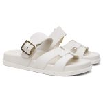 Sandalia Nuvem Microexpandido Feminino com Fivela - Off White