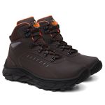 Bota Shelga Tracker Couro Legitimo Refletivos Laterais - Café