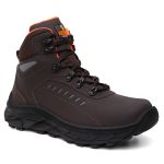Bota Shelga Tracker Couro Legitimo Refletivos Laterais - Café