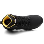 Bota Shelga Tracker Couro Legitimo Refletivos Laterais - Preto