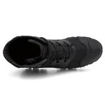 Bota Shelga Commander Couro Legítimo e Lona Reforçada - Black