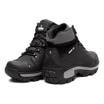 Bota Shelga Atacama Coturno Masculina Couro Nobre Preto
