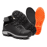 Bota Shelga Atacama Coturno Masculina Couro Nobre Preto