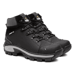 Bota Shelga Atacama Coturno Masculina Couro Nobre Preto