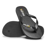 Chinelo Basic Preto Extra Macio Confortável Shelga Boots