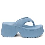 Tamanco Plataforma Feminina Chinelo Flatform Conforto – Azul