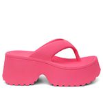 Tamanco Plataforma Feminina Chinelo Flatform Conforto – Rosa