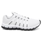 Tênis Esportivo Ultra Flexível Feminino e Masculino Leve Moderno Versátil - Branco