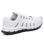 Tênis Esportivo Ultra Flexível Feminino e Masculino Leve Moderno Versátil - Branco