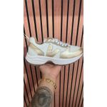 Tênis Vert Casual Feminino Venturi White Golden