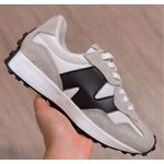 Tênis Casual Feminino New Balance 327 V1 - Cinza com Preto