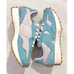 Tênis Casual Feminino New Balance 327 V1 - Azul