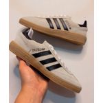 Tênis Casual Adidas Spezial Handball em Couro - Off/Preto