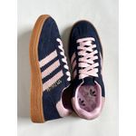 Tênis Casual Adidas Spezial Handball em Couro - Azul com Rosa