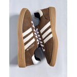 Tênis Casual Adidas Spezial Handball em Couro - Chocolate