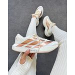 Tênis Feminino Adidas Adizero Evo SL - Creme Ouro Rose