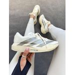 Tênis Feminino Adidas Adizero Evo SL - Creme Prata