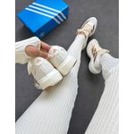 Tênis Feminino Adidas Adizero Evo SL - Creme Ouro Rose