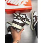 Tênis Unissex Nike SB Dunk Marrom Branco