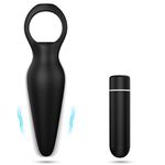 Massageador/ estimulador de próstata plug anal com vibrador e carregador USB - Dada S-Hand 