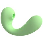 Vibrador de Ponto G e Clitóris com sugador Pulsação - À Longa distância APP - Com Case