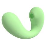 Vibrador de Ponto G e Clitóris com sugador Pulsação - À Longa distância APP - Com Case