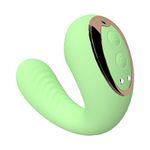 Vibrador de Ponto G e Clitóris com sugador Pulsação - À Longa distância APP - Com Case