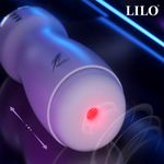 Masturbador Lanterna Recarregável - 10 modos de vibração