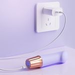 Mini vibrador recarregável - 10 modos de vibração