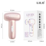 Estimulador Clitoriano com 10 modos de Pulsação ou Movimento e 10 modos de vibração - 3 EM 1