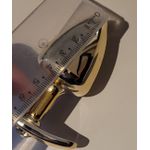 Prazer anal plug anal anatômico Dourado m