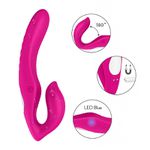 VIBRADOR COM ESTIMULADOR - 9 MODOS DE VIBRAÇÃO - Nami - S-Hande