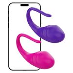 Bullet Casal- À Longa distância App - DELI - Recarregável - 9 modos de vibração