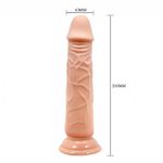 Pênis Dildo Realístico com ventosa - Barbara Calvin - 21,0 X 4,2 cm