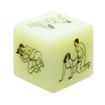 Brincadeira Dado Do Prazer Fluorescente Hetero 1 unidade 