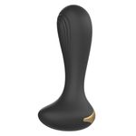 Prazer anal estimulador de próstata Plug anal em Silicone Recarregável - 10 modos de vibração - Estimulador/masssageador de próstata 