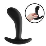 Plug Anal em Silicone Curvado - Tamanho 13.0x3.8