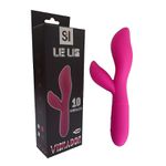 Vibrador Ponto G e Estimulador de Clitóris - Lelis Sex Import Recarregável 