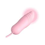 Vibrador Bullet Zalo Sweet Magic Temptation Preheating Bullet Thruster - Rosa com controle - Recarregável e com Aquecimento 