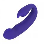 Vibrador Casal Strapless VipMix - 2 Motores e Funções de Movimento no Ponto G